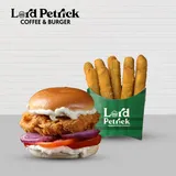 Indiana Fried Chicken Burger + Veggie Sticks 6 Pcs