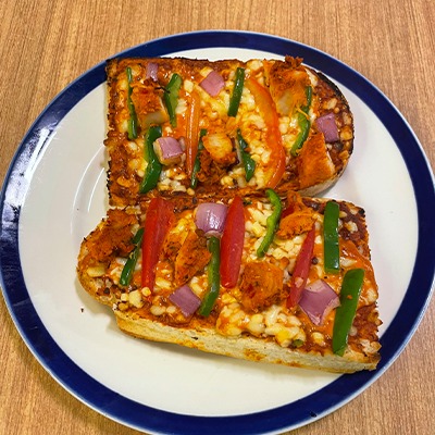 Chicken Peri Peri Bruschetta