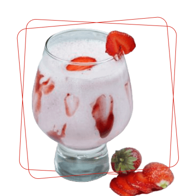 Strawberry Cookie & Creme Shake