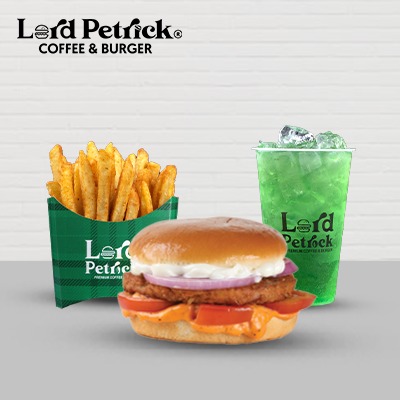 Classic Tandoori Burger + Regular Fries + Regular Drink