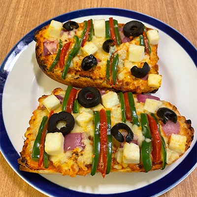 Veg Hawaiian Bruschetta