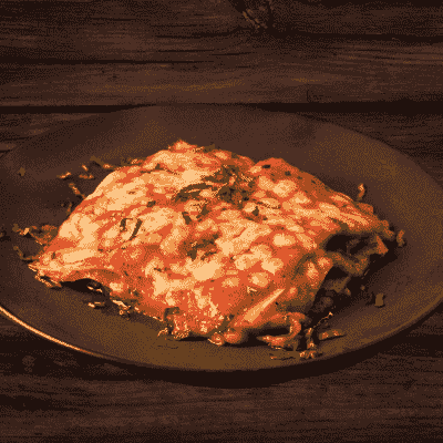 Non Veg Rosy Red Lasagna
