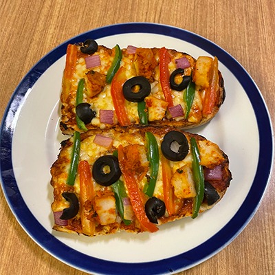 Chicken Hawaiian Bruschetta