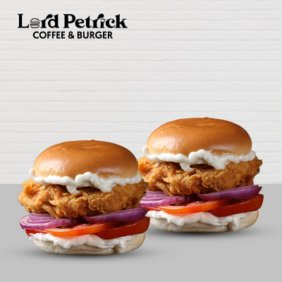 2 Indiana Fried Chicken Burger