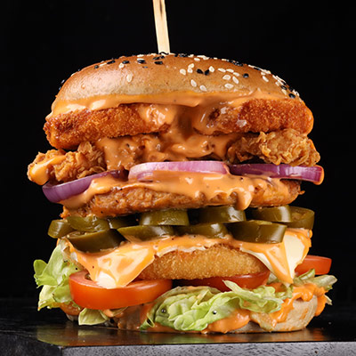 Chicken Royale Bomber Burger (NV)