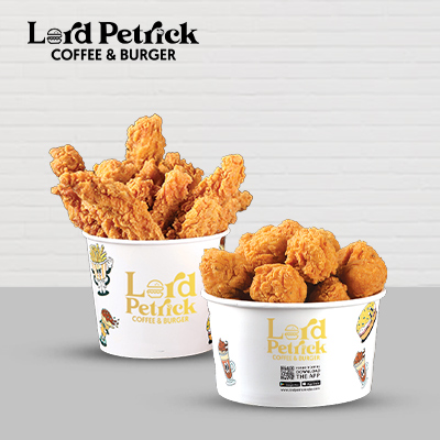 Chicken Strips 3 Pcs+ Chicken Popcorn 12 Pcs