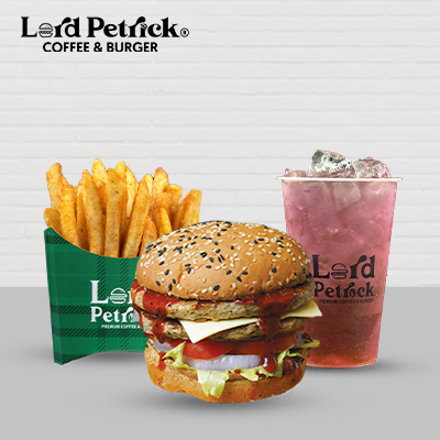 Korean Double Grilled Burger (Medium)