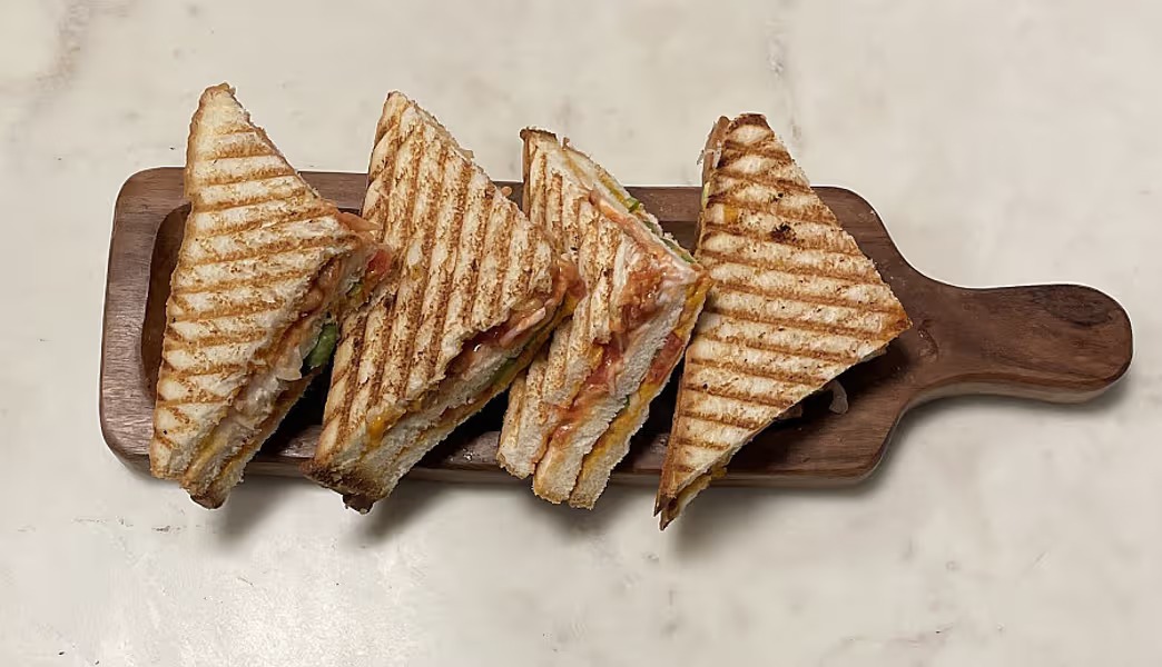 Veg American Club Sandwich