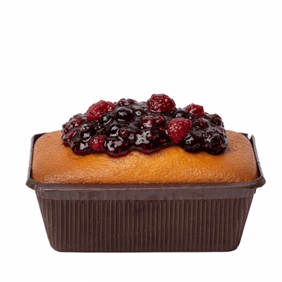 Mix Berries Pound Cake