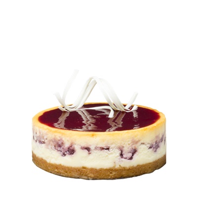 Raspberry Baked Cheesecake