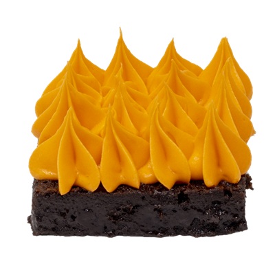 La-Orange Brownie (With Topping)