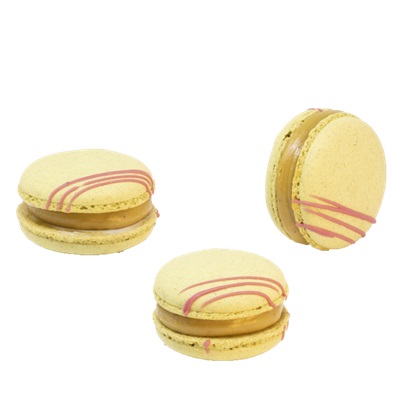 Pistachio Rasberry Macaron