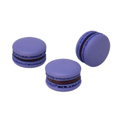 Lavender Blueberry Macaron