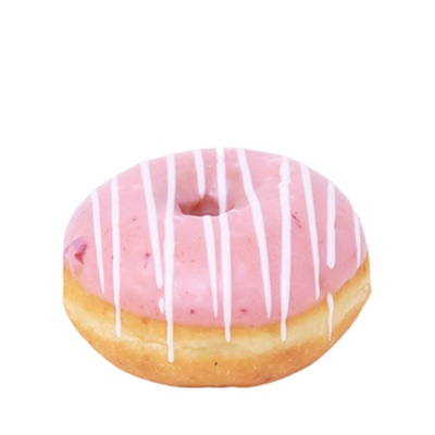 Strawberry Frosted Donut