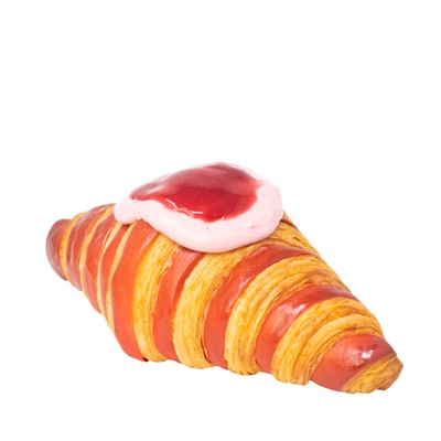 Raspberry Custard Croissant