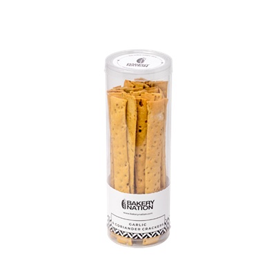 Garlic & Corriander Crackers