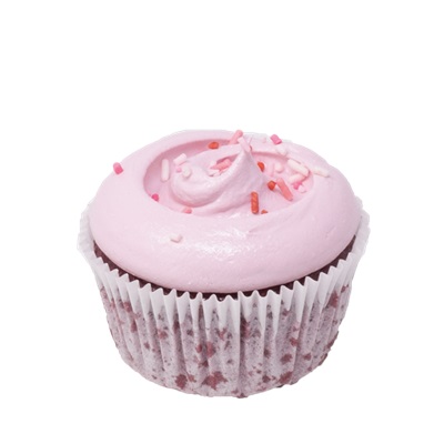 Lavender Blueberry Cupcake