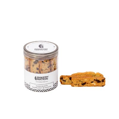 Chocolate Hazelnut Biscotti