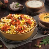Paneer 65 Hyderabadi Biryani Bowl (Serves 1)
