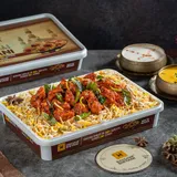 Chicken 65 Hyderabadi Biryani (1 Kg Serves 2-3)