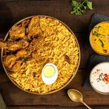 Andhra Chicken Fry Piece Biryani Bowl - 500ml
