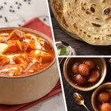 Veg Paratha Combo (Serves 1)