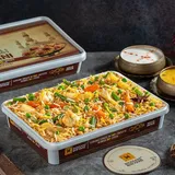 Veg Dum Hyderabadi Biryani (1 Kg Serves 2 To 3)