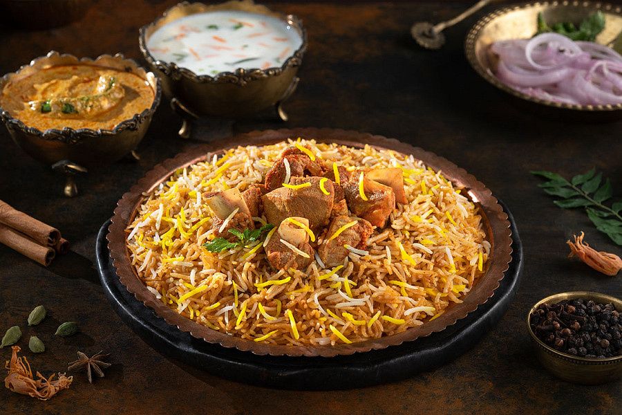 Extra Masala Mutton Dum Biryani