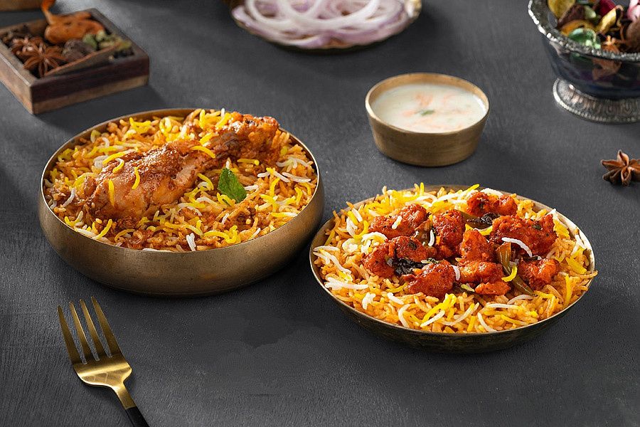 Bikkgane'S Top Pick Chicken Biryani Sampler 2 Bowls