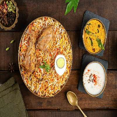 Lucknowi Chicken Biryani Bowl - 500ml