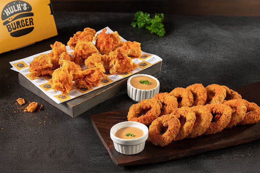 Nashville Chicken Popcorn + Ghost Pepper Onion Rings - Save Rs 49!!