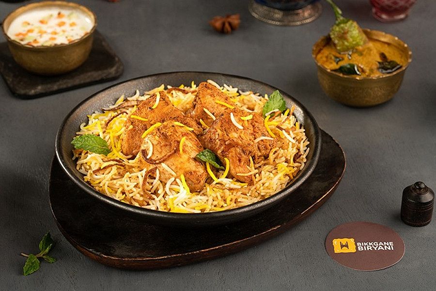 Double Chicken Dum Hyderabadi Boneless Biryani