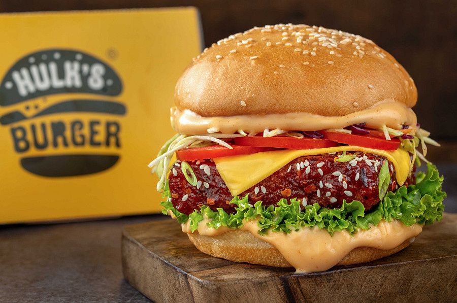 Korean Paneer Burger