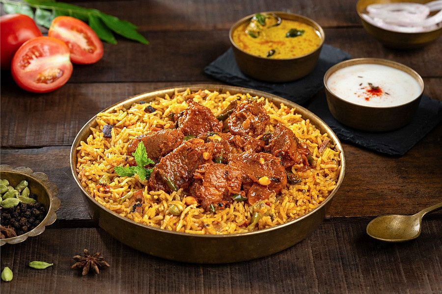 Ambur Mutton Bonelss Biryani