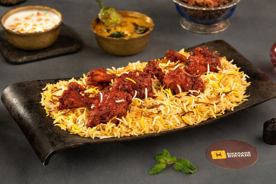 Chicken Lollipop Biryani