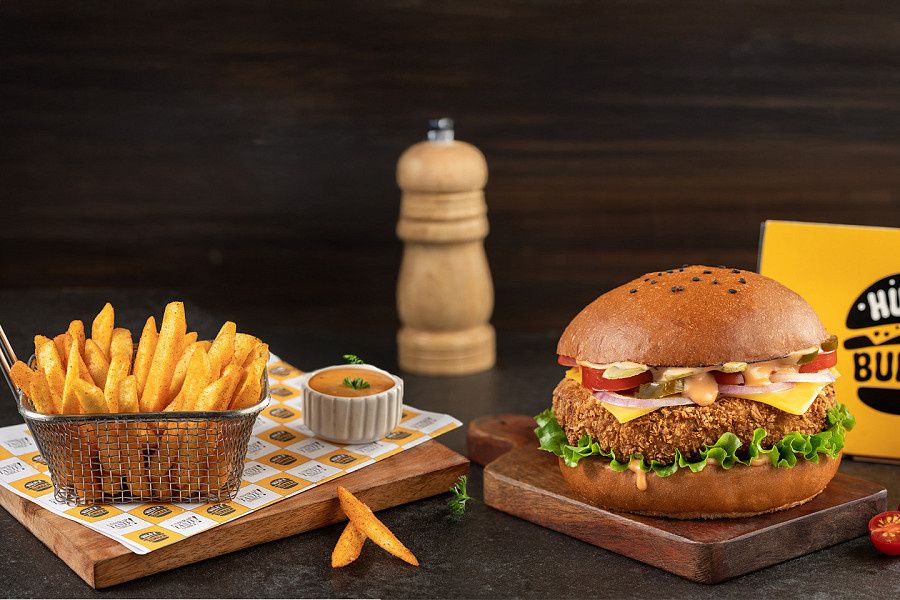Crunchy Potatohead Burger Combo - Save Rs 49!!