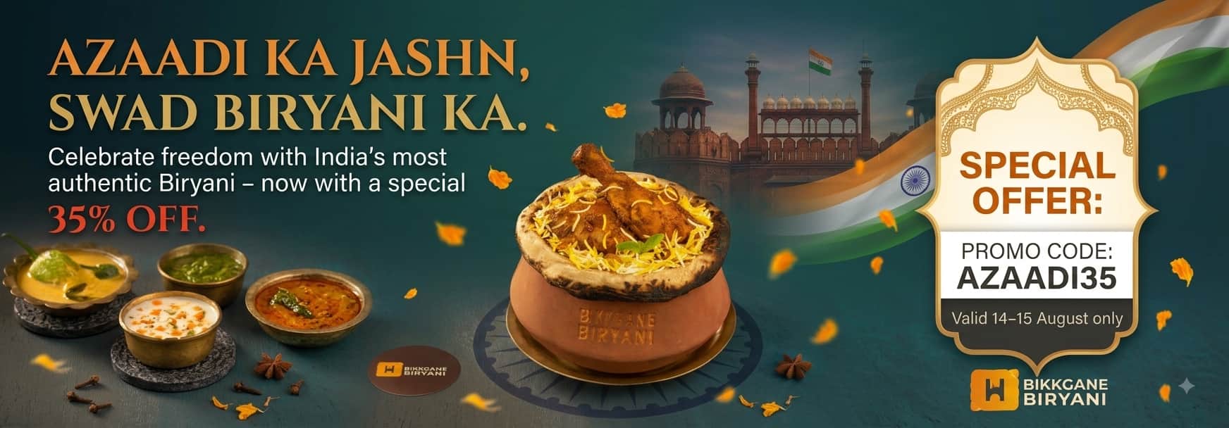 Bikkgane Biryani banner 2
