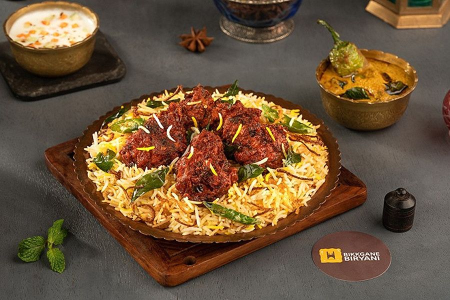 Bangalore Chicken Kebab Biryani (Bone)