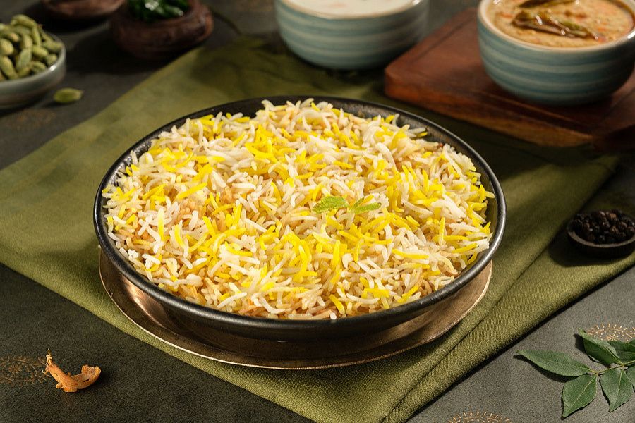 Basmati Steamed Rice (Full)