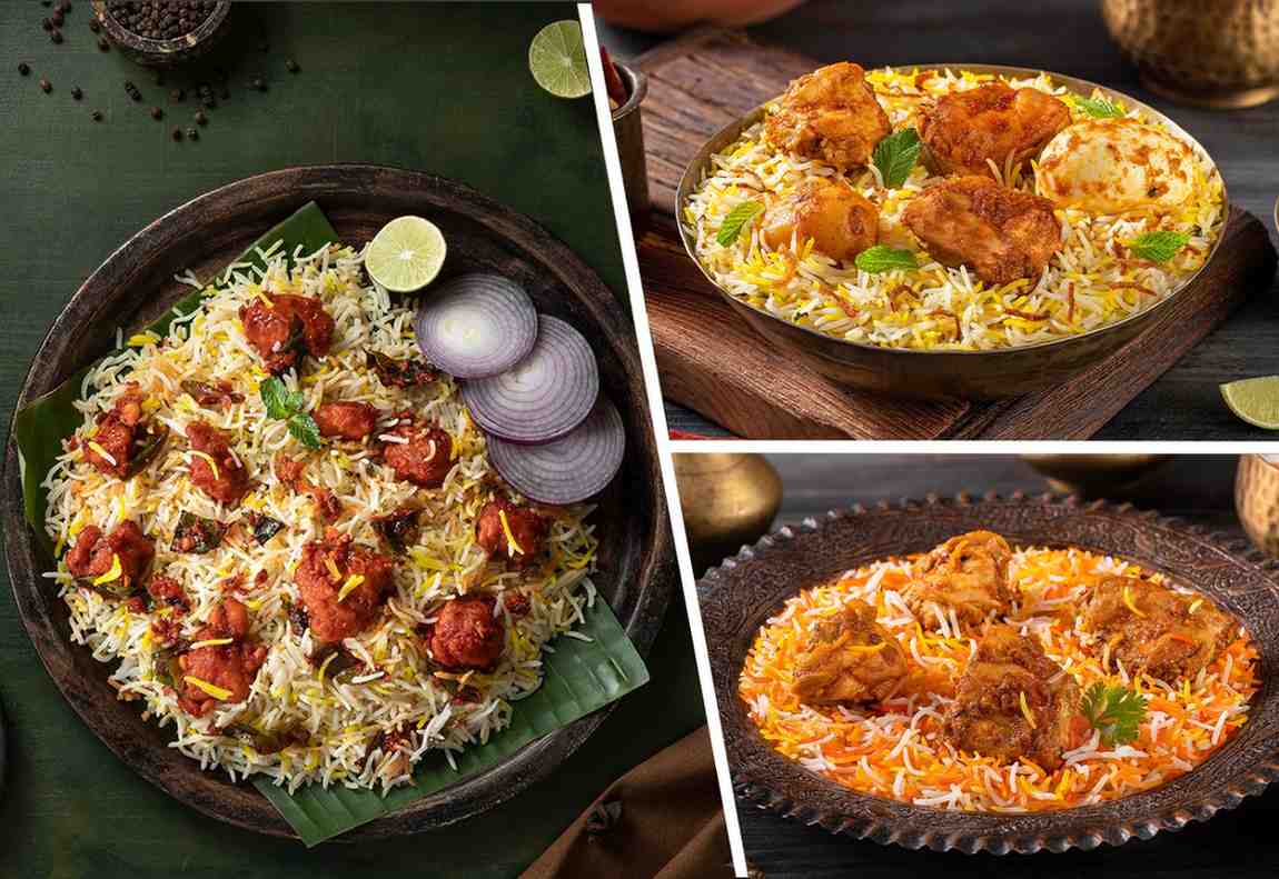 Menu Items of - Biryani Sampler