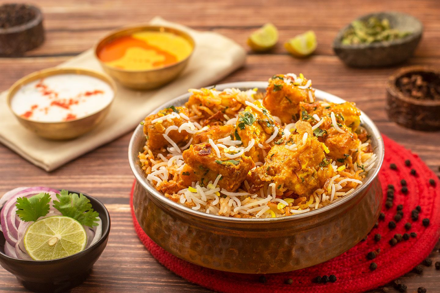 Special Paneer Hyderabadi Biryani (750ml)