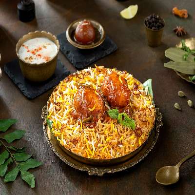 Anda-E-Awadh Biryani ( Egg Biryani Serve - 1 )