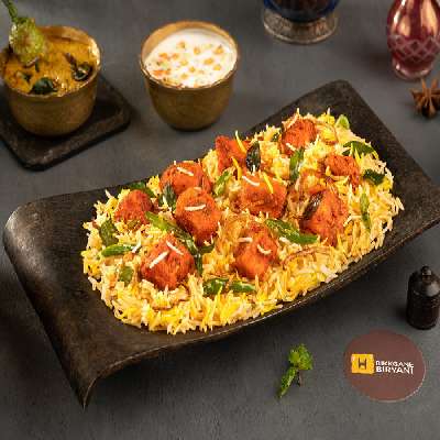 Paneer 65 Hyderabadi Biryani