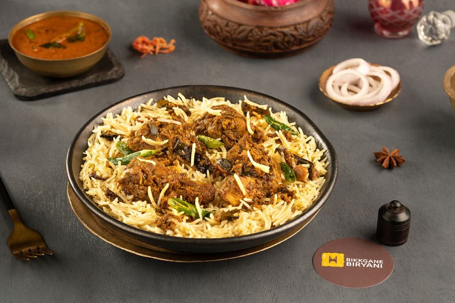 Andhra Chicken Fry Piece Biryani