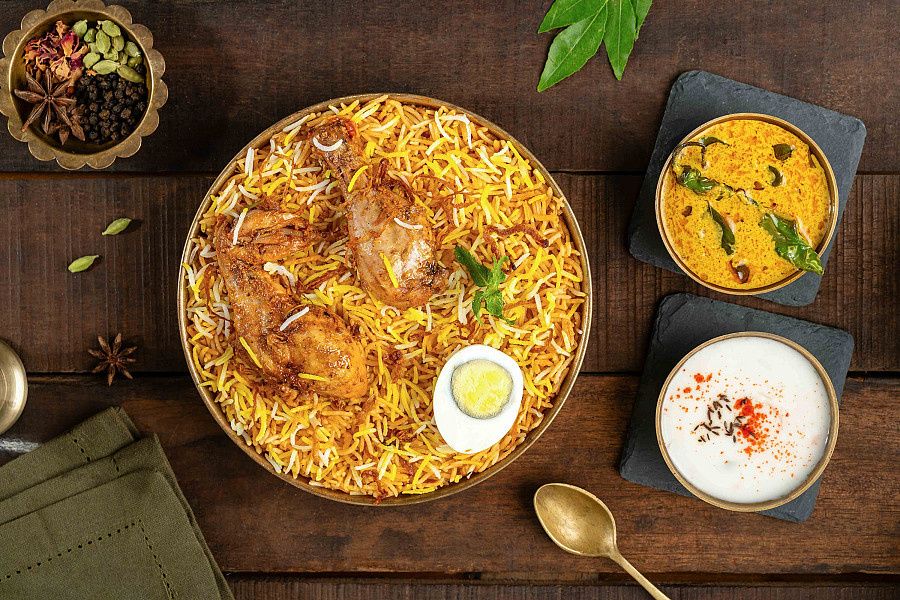Chicken Dum Biryani Bowl - 500ml