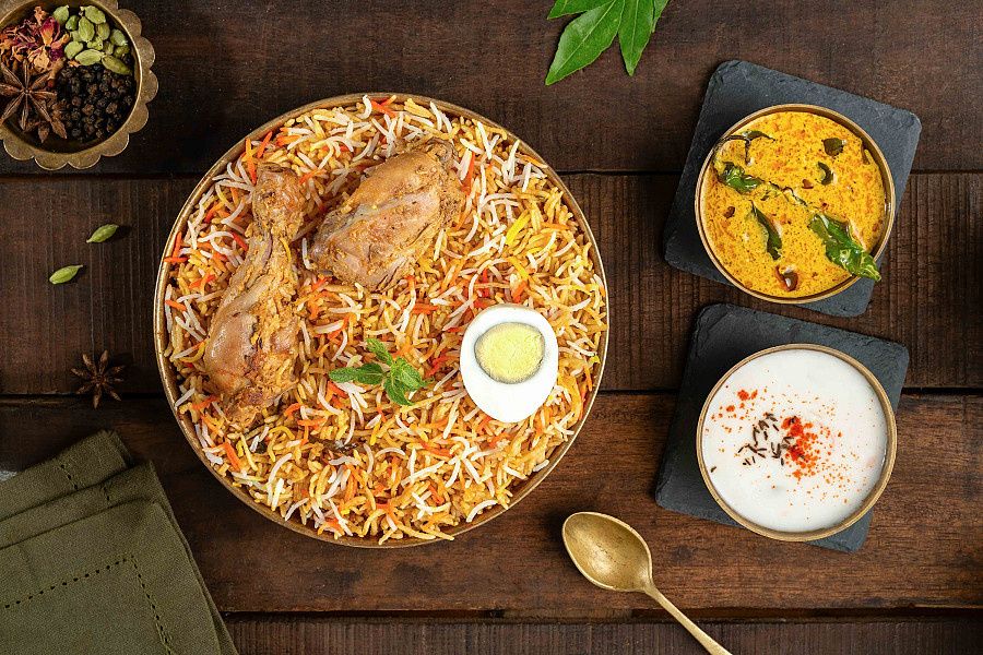 Lucknowi Chicken Biryani Bowl - 500ml