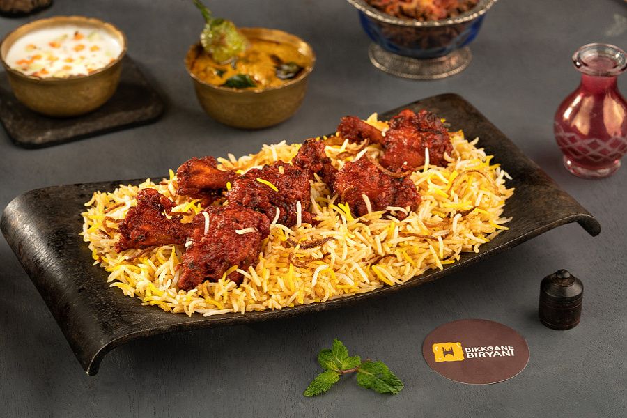 Chicken Lollipop Biryani