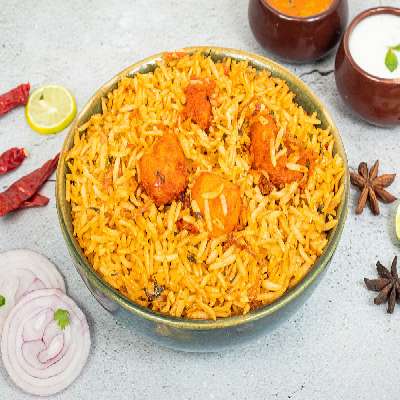 Special Chicken Boneless Brown Rice Biryani (750ml Serves 1-2)