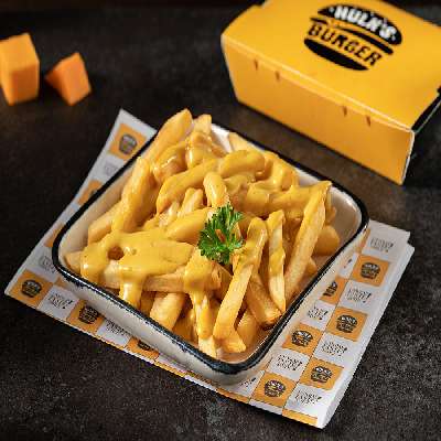 Seasoned Fries With Cheese Dip