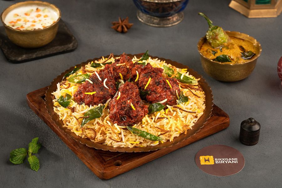 Bangalore Chicken Kebab Biryani (Bone)